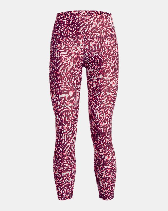 Legging longueur chevilles HeatGear® Armour No-Slip Waistband Printed pour femmes, Pink, pdpMainDesktop image number 6
